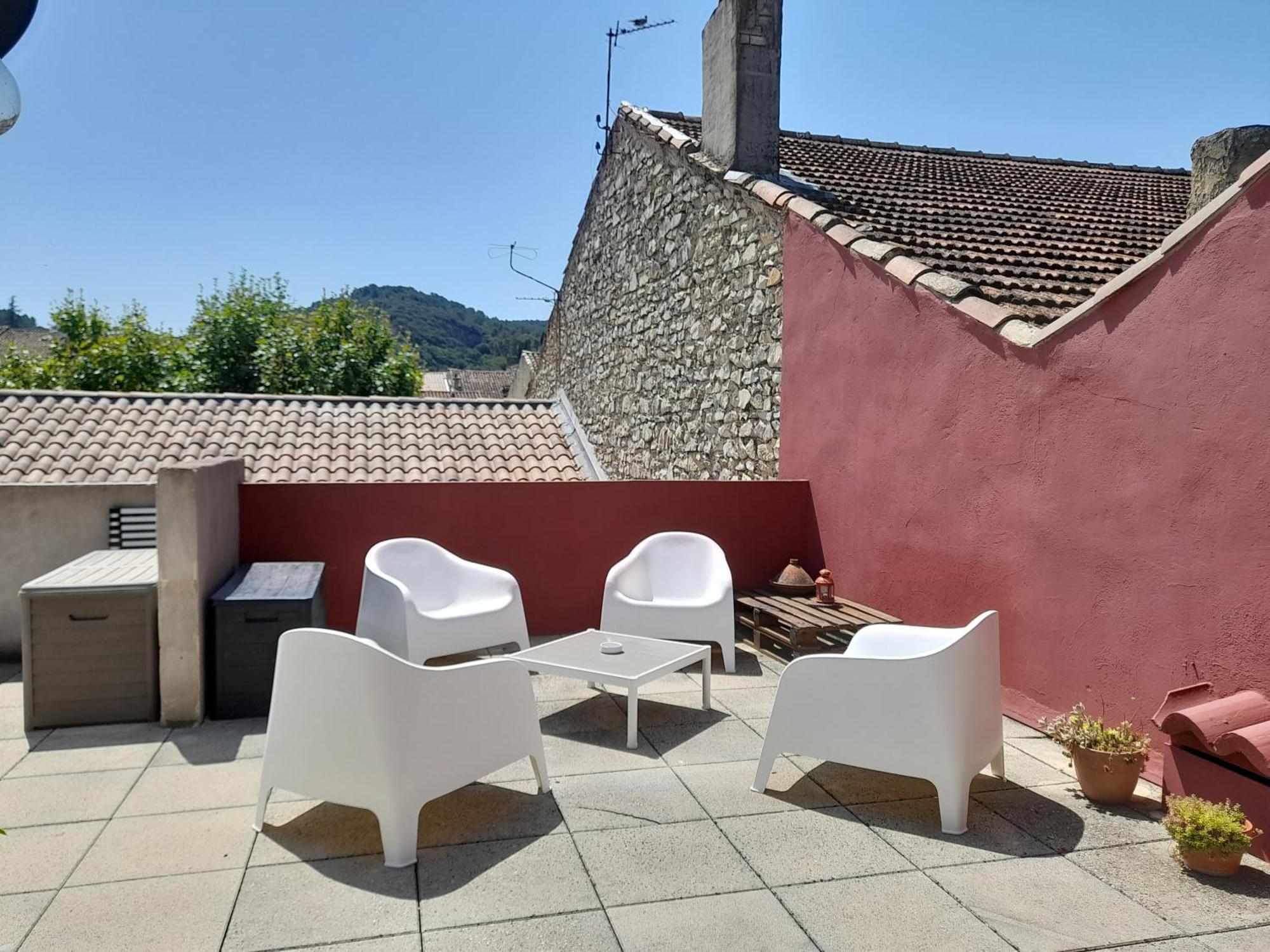 شقة Grande Terrasse Et Vue Sur Le Site Antique فيسون-لا-رومان المظهر الخارجي الصورة